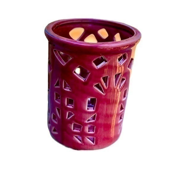 Ceramic Candle Holder - Picture 1 of 3
